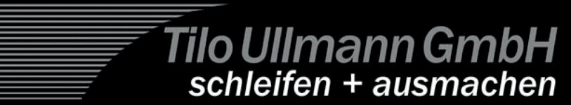 Logo von Ullmann schleifen + ausmachen