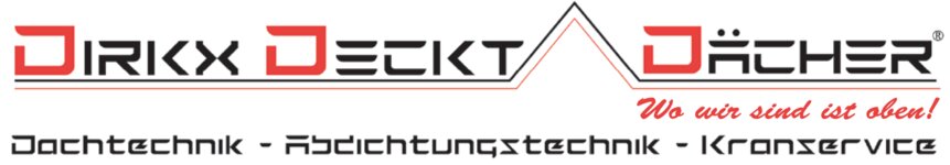 Logo von Dirkx deckt Dächer