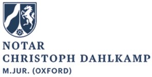 Logo von Notar Christoph Dahlkamp