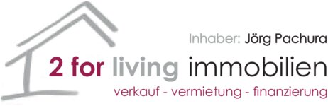 Logo von 2 for living immobilien