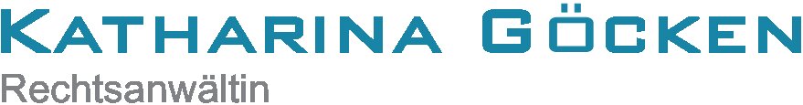 Logo von Anwaltskanzlei Katharina Göcken
