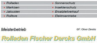Logo von Rolladen Fischer-Dercks GmbH