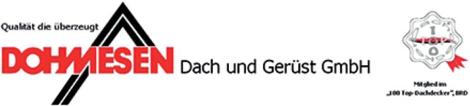 Logo von Dohmesen Dach und Gerüst GmbH