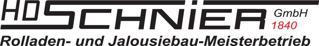 Logo von H. D. Schnier GmbH Rollladen - und Jalousienbau Meisterbetrieb seit 1840