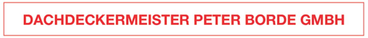 Logo von Peter Borde GmbH