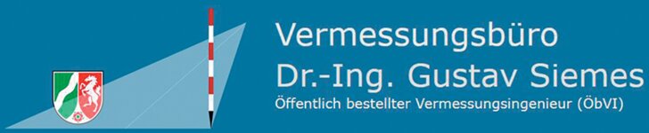Logo von Öffentlich bestellter Vermessungsingenieur Dr. Siemes