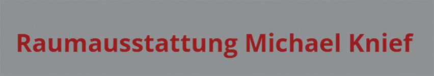 Logo von Raumausstattung Michael Knief