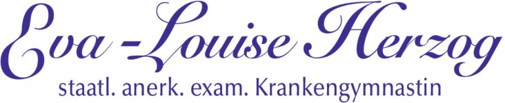 Logo von Eva-Louise Herzog - Praxis für Physiotherapie