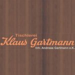 Logo von Tischlerei Klaus Gartmann Inh. Andreas Gartmann e.K.