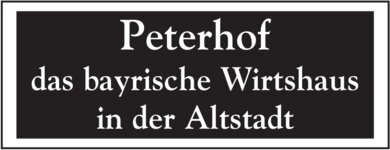 Logo von Gasthaus Peterhof