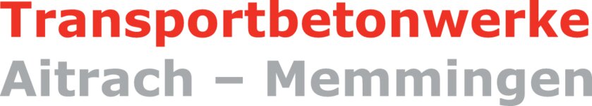 Logo von Transportbetonwerke Aitrach-Memmingen GmbH & Co.KG
