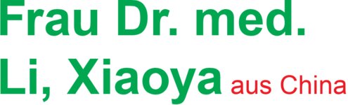 Logo von Li Xiaoya Dr.med.