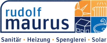 Logo von Maurus Rudolf, Sanitär, Heizung, Spenglerei, Solar