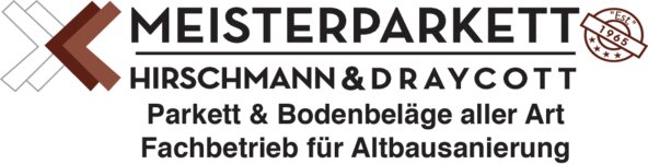 Logo von Hirschmann & Draycott MEISTERPARKETT seit 1965