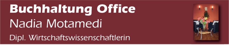 Logo von Buchhaltung Office Nadia Motamedi Dipl. Wirtschaftswissenschaftlerin