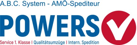 Logo von ABC/AMÖ-Spediteur Powers GmbH Qualitätsumzüge