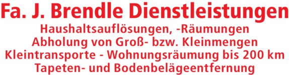 Logo von Brendle J. Dienstleistungen