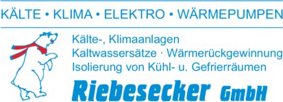 Logo von Riebesecker GmbH, Kälte- Klimaanlagen