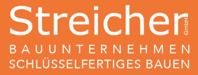 Logo von Bauunternehmen Streicher GmbH