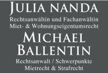Logo von Anwaltskanzlei Nanda & Ballentin