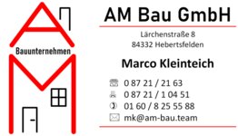Logo von AM Bau GmbH Bauunternehmen