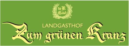 Logo von Landgasthof  "Zum grünen Kranz" Inh. Bernhard Weis
