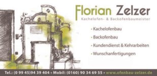 Logo von Florian Zelzer Kachelofen- & Backofenbaumeister