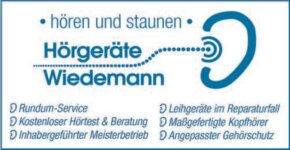 Logo von Hörgeräte Wiedemann Holger