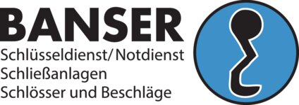 Logo von BANSER Schlüsseldienst, Schlösser und Beschläge