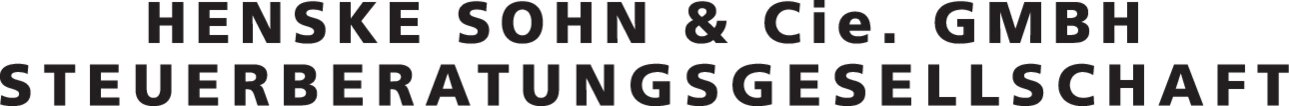 Logo von Henske Sohn & Cie. GmbH Steuerberatungsgesellschaft