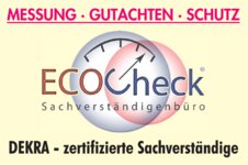 Logo von ECOCHECK Sachverständigenbüro für Baubiologie und Umweltanalytik