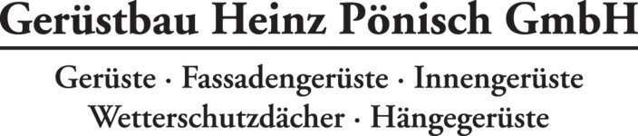 Logo von Gerüstbau Heinz Pönisch GmbH
