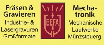 Logo von BEFA-Control - CNC-Gravieren und Fräsen