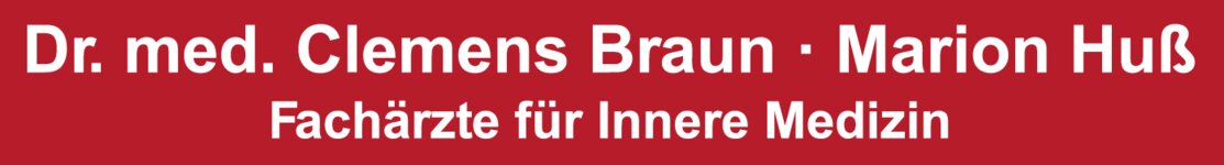 Logo von Braun Clemens Dr.med. , Huß Marion