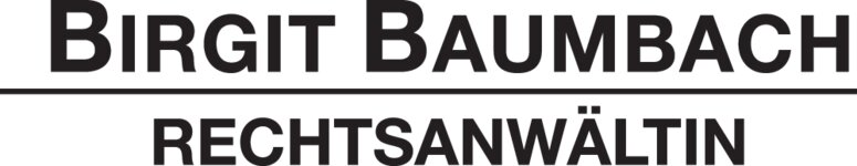 Logo von Rechtsanwaltskanzlei Birgit Baumbach