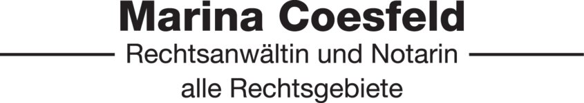 Logo von Anwaltsbüro Marina Coesfeld