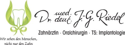 Logo von Zahnärztin Dr. med. dent. Jasmina-Graziella Riedel