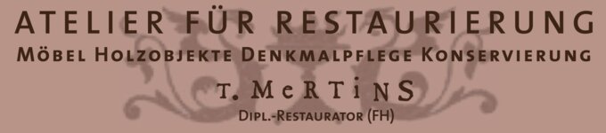 Logo von Atelier für Restaurierung T. Mertins