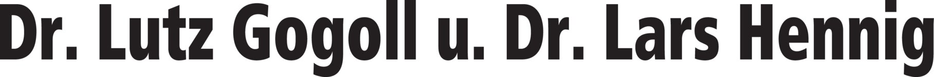 Logo von Gogoll Lutz Dr. und Hennig Lars Dr.