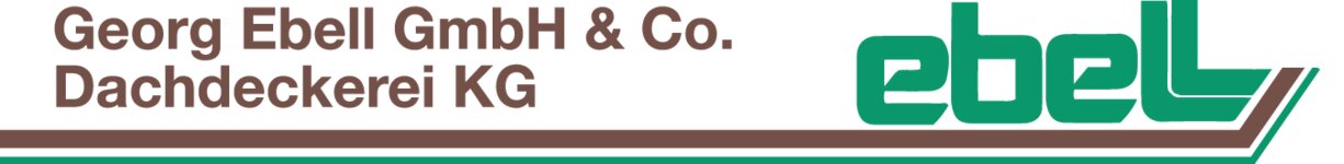 Logo von Georg Ebell GmbH & Co., Dachdeckerei KG