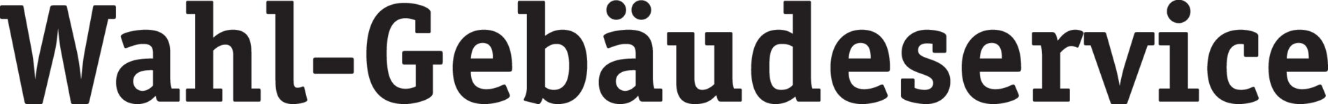 Logo von Wahl-Gebäudeservice