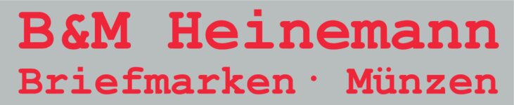 Logo von Briefmarken & Münzen Heinemann