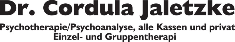 Logo von Jaletzke Cordula Dr.