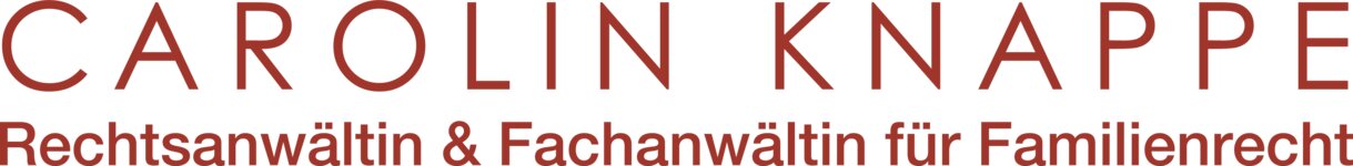 Logo von Carolin Knappe Rechtsanwältin & Fachanwältin für Familienrecht