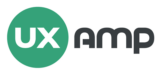 Logo von UX Amp | Design & Branding Agentur