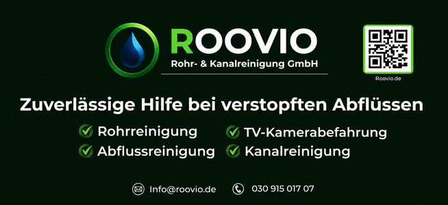 Logo von ROOVIO Rohr- & Kanalreinigung GmbH
