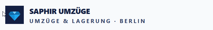 Logo von Saphir Umzüge