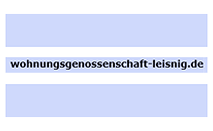 Logo von Wohnungsgenossenschaft, Wohnungsgenossenschaft Leisnig eG