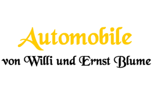 Logo von Autohaus Willi und Ernst Blume KG