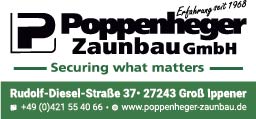 Logo von Poppenheger Zaunbau GmbH